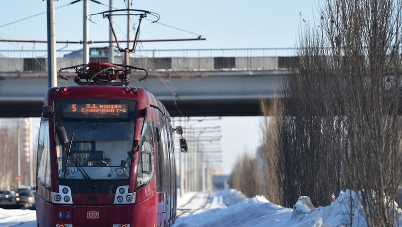 Трамваи № 3, 5 и 5а временно приостановят движение в Казани