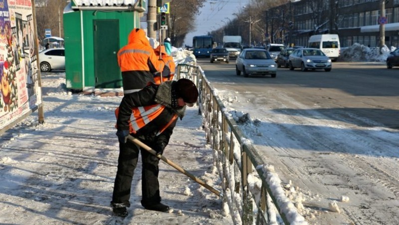 Около трети декабрьской нормы снега выпала за сутки в Самаре