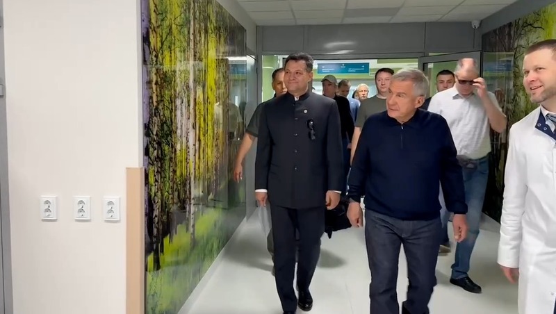 Стационар Елабужской ЦРБ открыли после капремонта