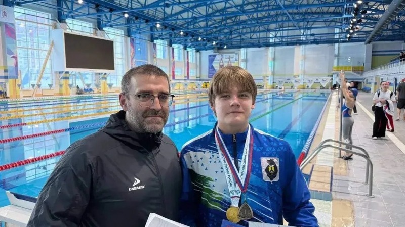 Хабаровчанин завоевал золото на первенстве России по адаптивному плаванию