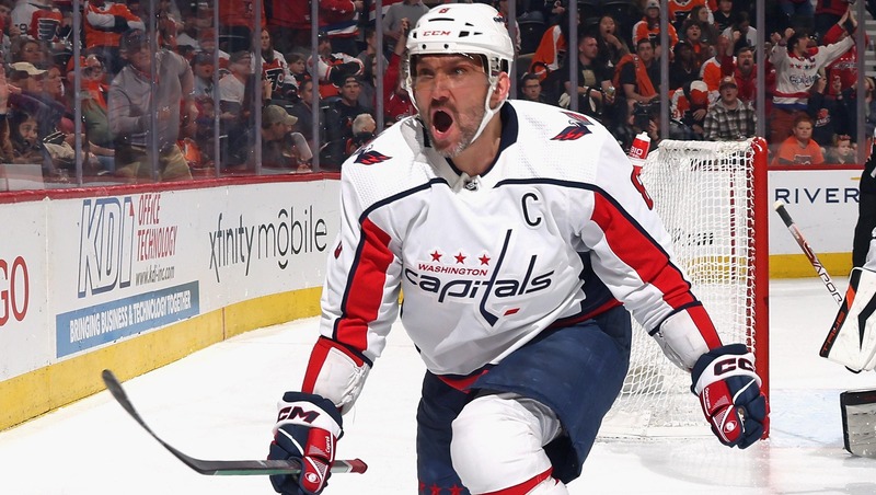 Александр Овечкин забил 999-ю шайбу в НХЛ с учётом плей-офф