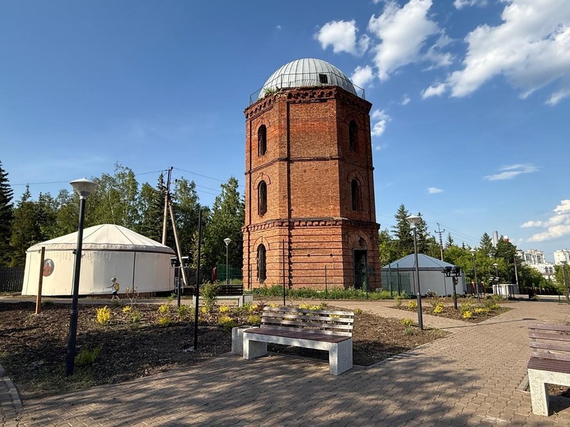 У Водонапорной башни в Уфе обустроят тропу и смотровую площадку