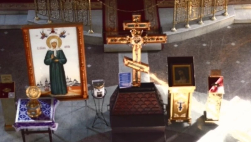 2 православные святыни привезли в храм Всех Святых в Перми