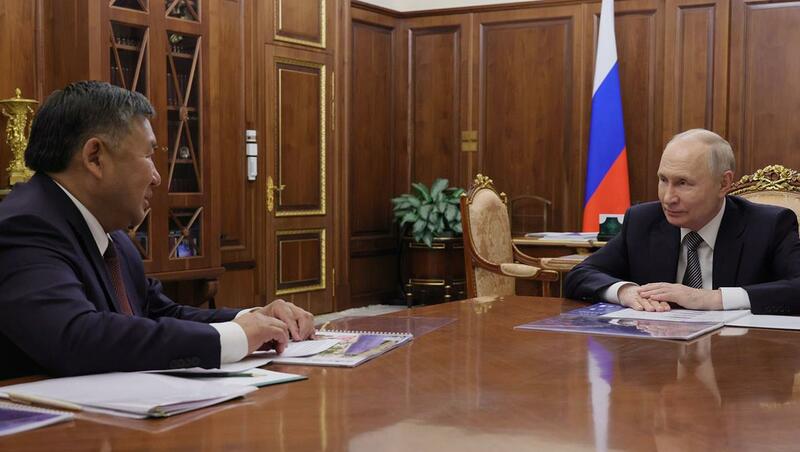 Путин поддержал выдвижение главы Тувы на новый срок
