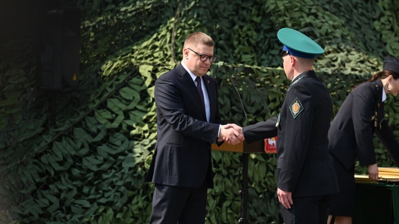  Губернатор Алексей Текслер подчеркнул роль пограничной службы на Южном Урале