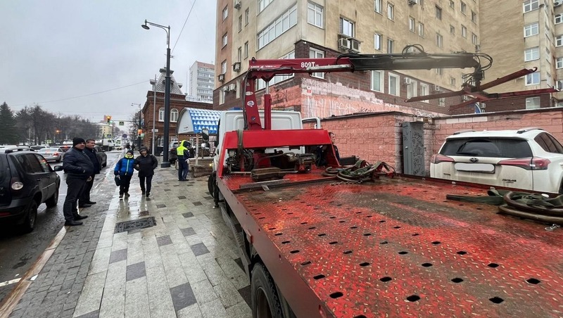 72 автомобиля эвакуировали за нарушение правил парковки в Уфе за сутки