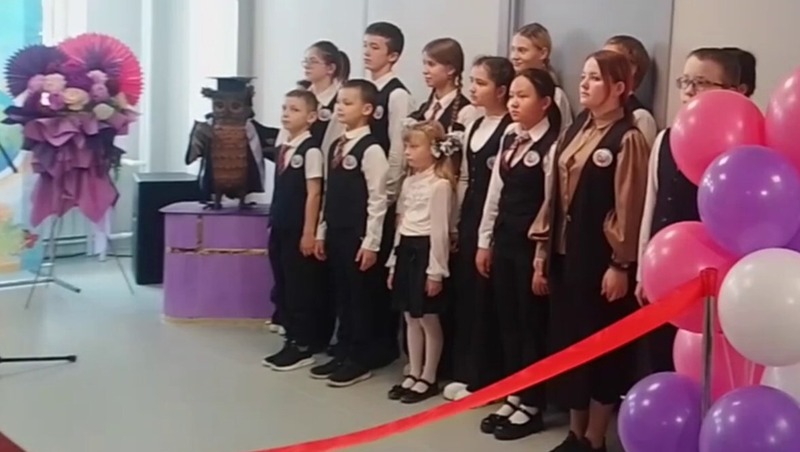 Новая школа-детский сад открыта в поселке Талая на Колыме