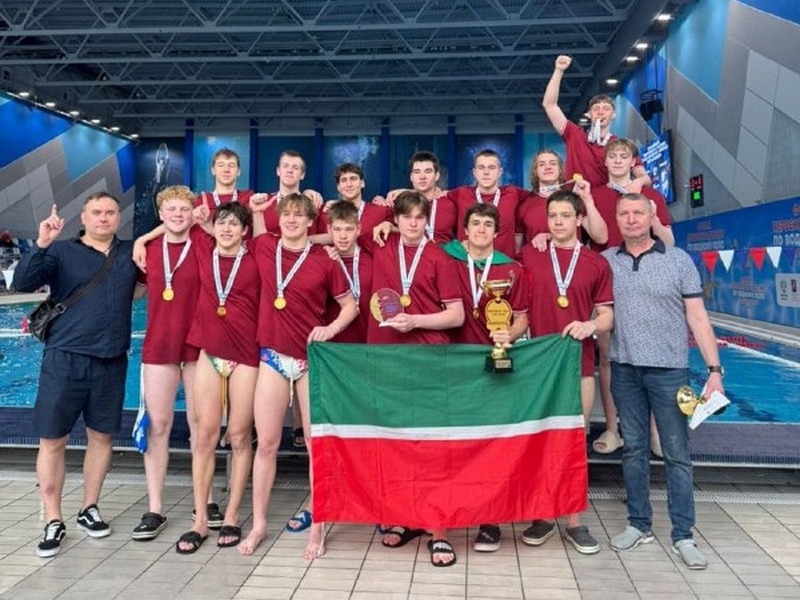 Казанские спортсмены завоевали золото в Первенстве России по водному поло