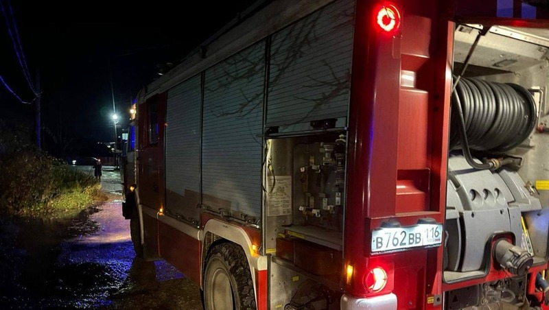 9 пожаров произошло за сутки в Татарстане