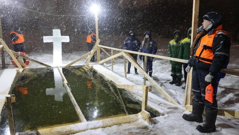 Купель на набережной у Полевого спуска будет работать на Крещение в Самаре