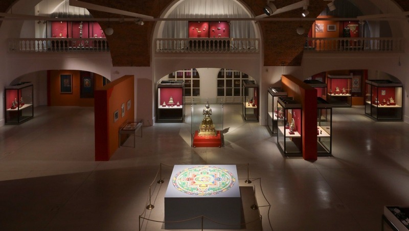 Более 500 произведений представлены на выставке буддистского искусства в Эрмитаже