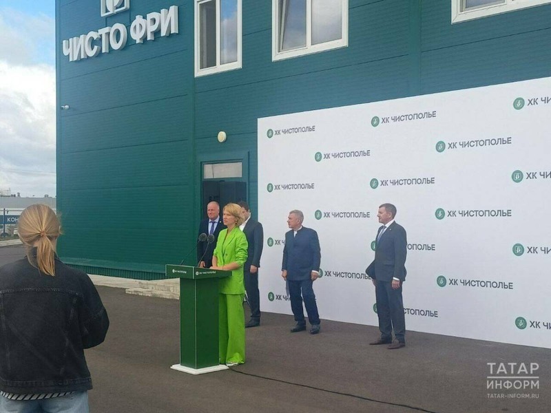 Первый завод в РТ по производству картофеля фри открылся в Чистополе