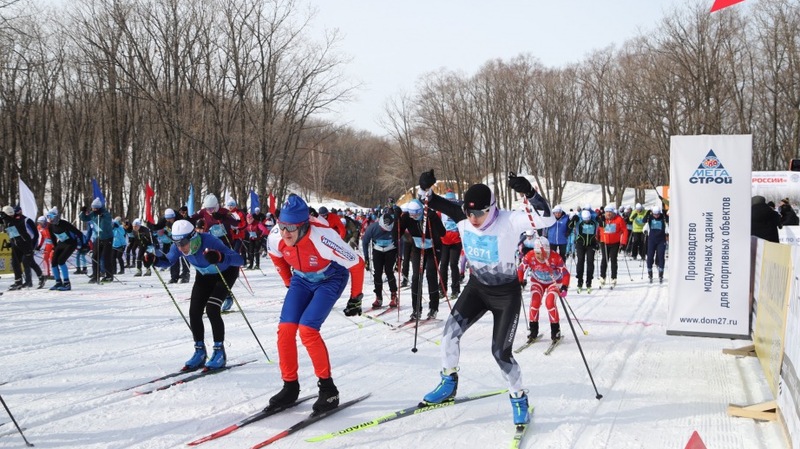 Около 4 тыс. человек приняли участие в «Лыжне России» в Хабаровском крае 