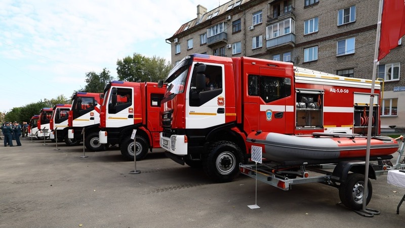 Около 50 единиц новой техники получило южноуральское управление МЧС