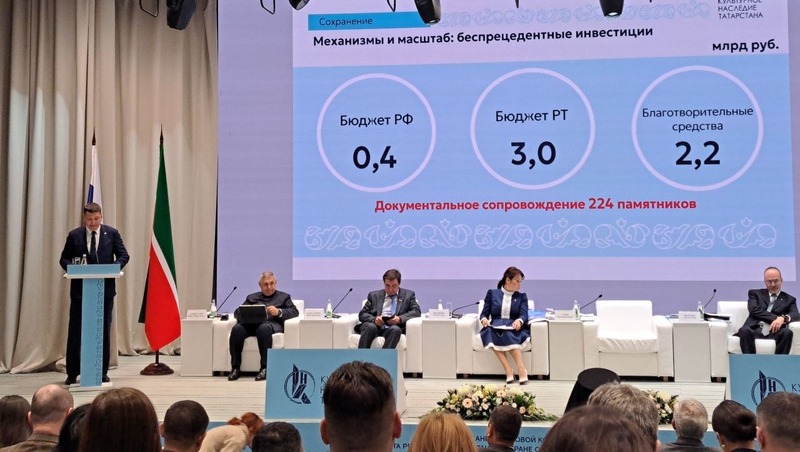 Рекордные 5,6 млрд руб. вложили в сохранение культурного наследия РТ