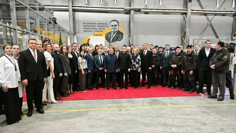 Минниханов открыл завод газотурбинного оборудования в Зеленодольске