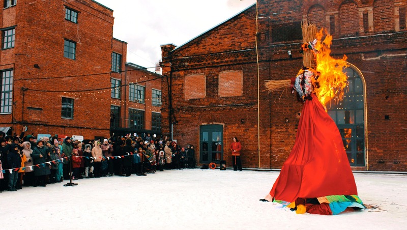 Празднование Масленицы состоится в культурном квартале «Брусницын» в Петербурге