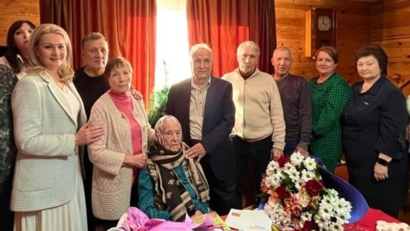 100-летний юбилей отметила жительница Самарской области Нина Утянкина