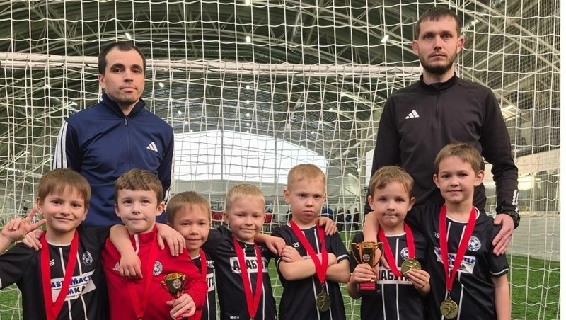 Детская футбольная команда из Елабуги победила в соревнованиях Открытой Клубной Лиги
