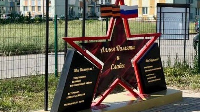 В омском микрорайоне Рябиновка 20 июня откроют Аллею памяти и славы