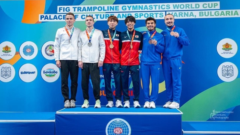 Челнинец завоевал серебро на Кубке мира по прыжкам на батуте