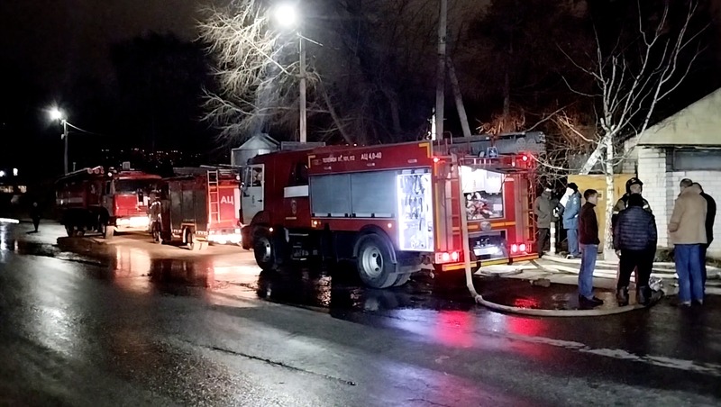 В казанском поселке при пожаре в бане найден погибший
