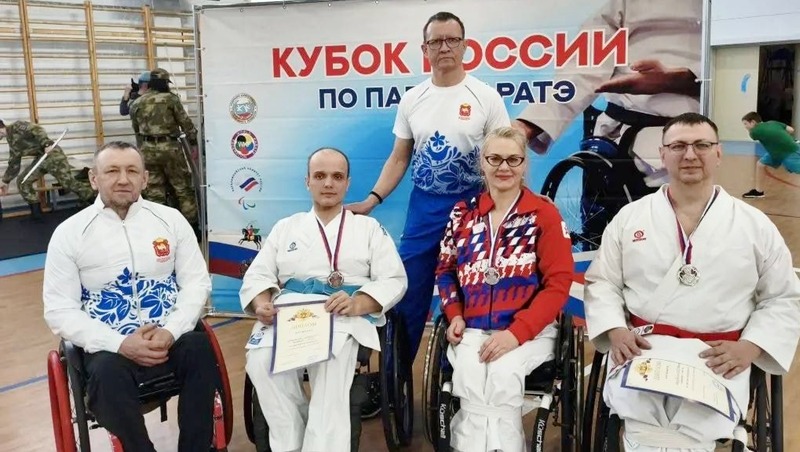 Челябинские паракаратисты завоевали 3 медали на Кубке России
