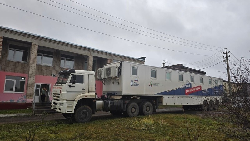 Мобильная поликлиника начала работать в Тукаевском районе