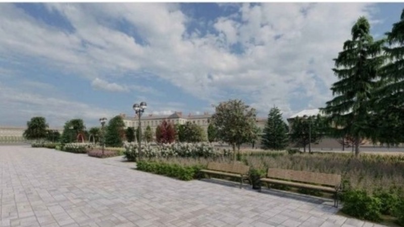 Сквер у КДЦ «Маяковский» благоустроят к концу года