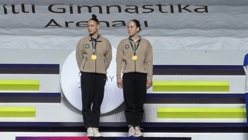 Петербурженки взяли золото на этапе Кубка мира по прыжкам на батуте