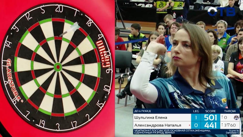 Свердловчане завоевали 4 золотые медали на чемпионате России по дартсу