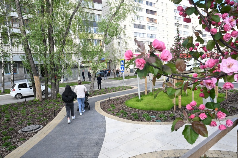 В Татарстане отремонтировали 67 городских дворов