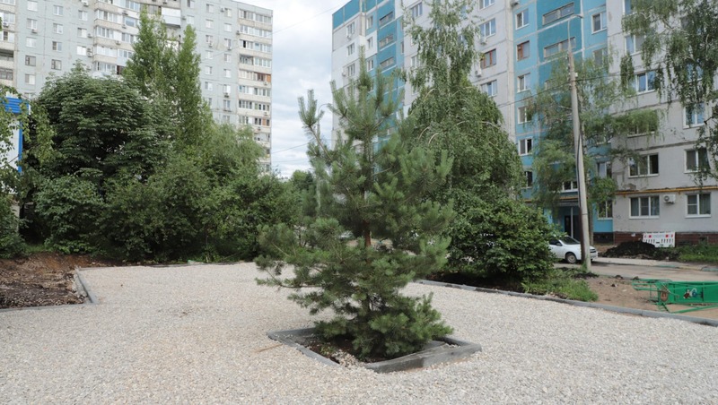 В Самаре 8 дворов привели в порядок по нацпроекту