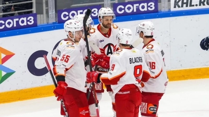 ХК «Автомобилист» обыграл «Барыс» в выездном матче КХЛ