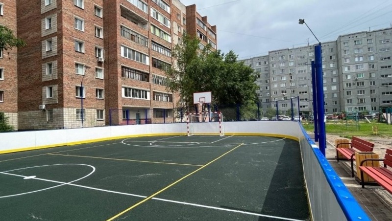  В Ленинском округе Омска построят многофункциональную хоккейную коробку
