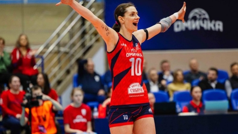 Волейболистки «Омички» победили челябинское «Динамо-Метар»