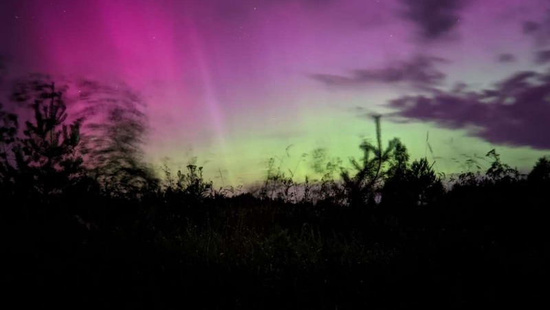 Северное сияние можно будет увидеть ночью 16 сентября в Нижегородской области