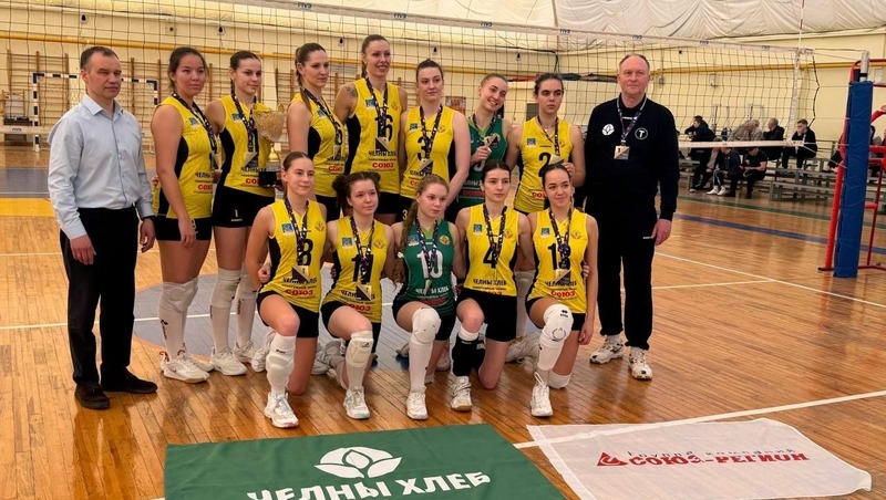 Волейболистки из Челнов завоевали золото чемпионата России в первенстве ПФО