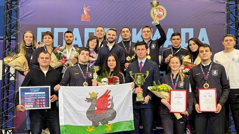 Команда Казани победила в Спартакиаде муниципальных служащих РТ