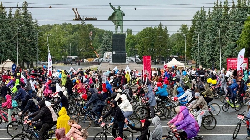 Более 25 тыс. человек приняли участие в городском велопразднике в Уфе