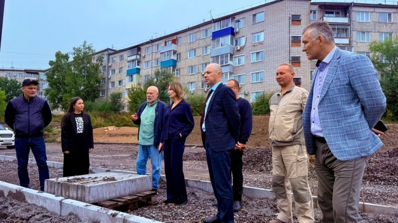 Сквер «Звездный» откроют в Амурске к концу года