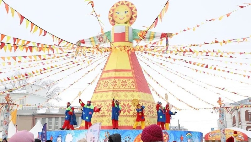 Масленичные гуляния состоятся 22 февраля на площади Куйбышева в Самаре