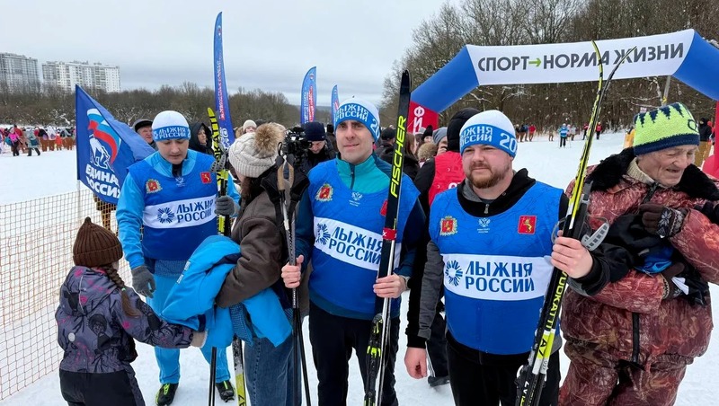 Около 5 тыс. человек приняли участие в «Лыжне России» во Владимире