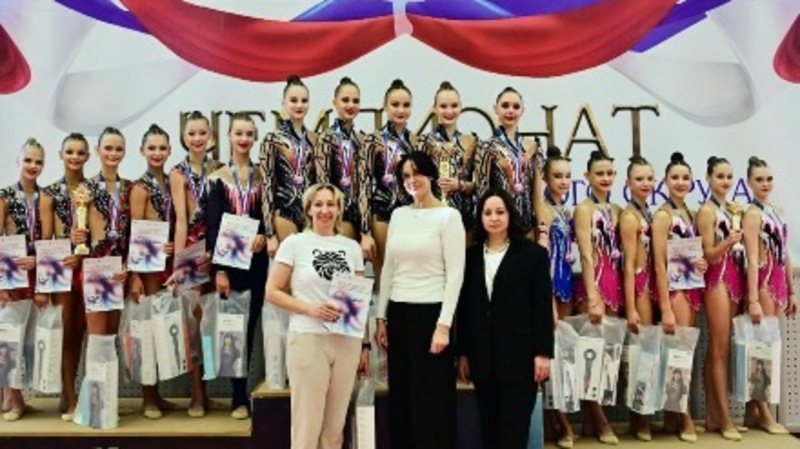 Омичка завоевала золото чемпионата Сибири по художественной гимнастике