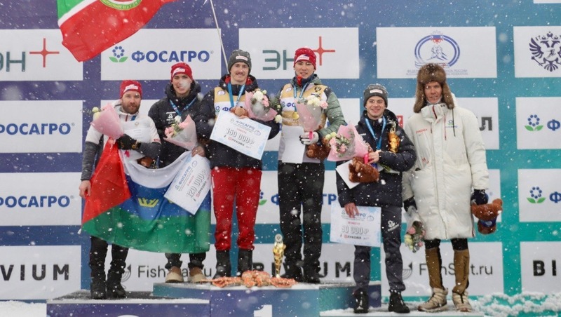 Сборная Татарстана выиграла в мужском командном спринте на чемпионате России