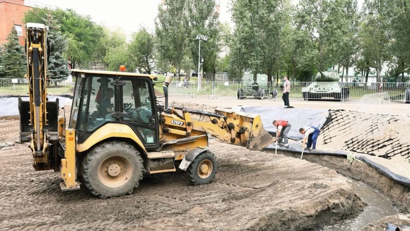 Фонтан в парке Победы в Самаре будет пешеходным 