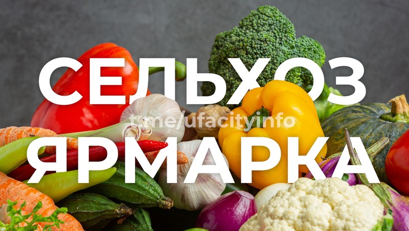 Сельскохозяйственные ярмарки состоятся в Уфе в эти выходные