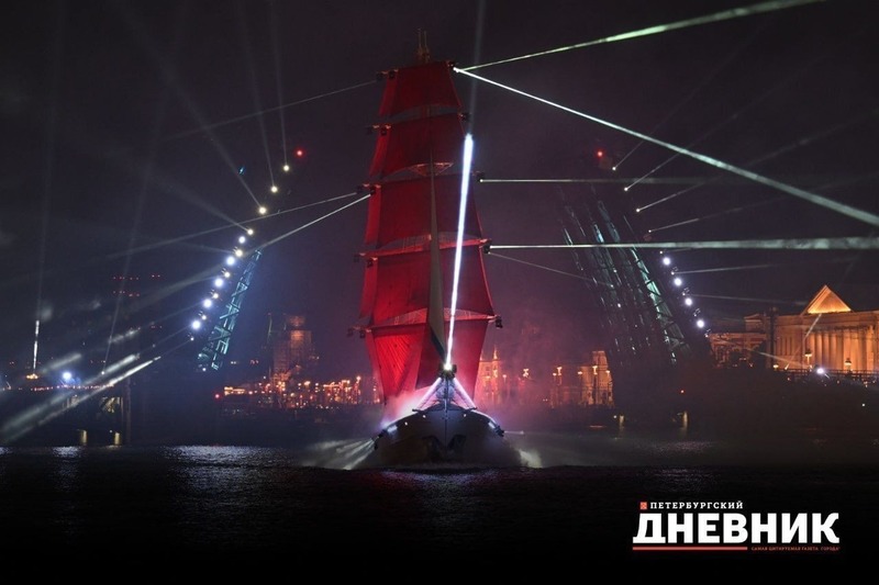 В Петербурге состоялся праздник «Алые паруса»-2025