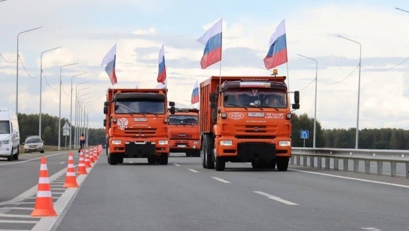 Обновленный участок Южного обхода Омска открыли после капремонта