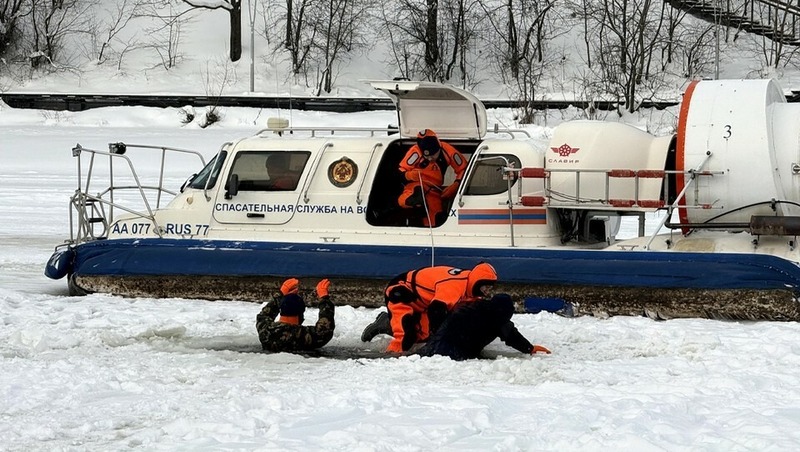 Ребёнок провалился под лёд на реке Мулянка в Перми